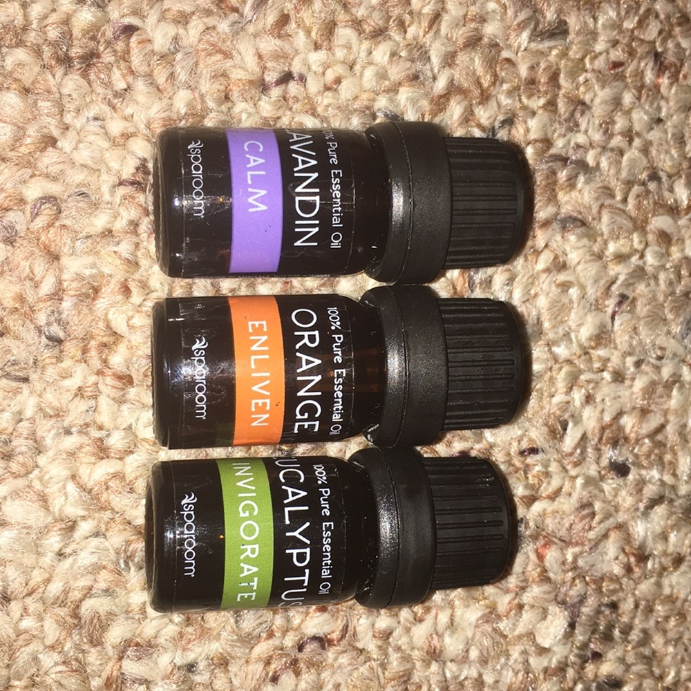 set of 3, essential oils